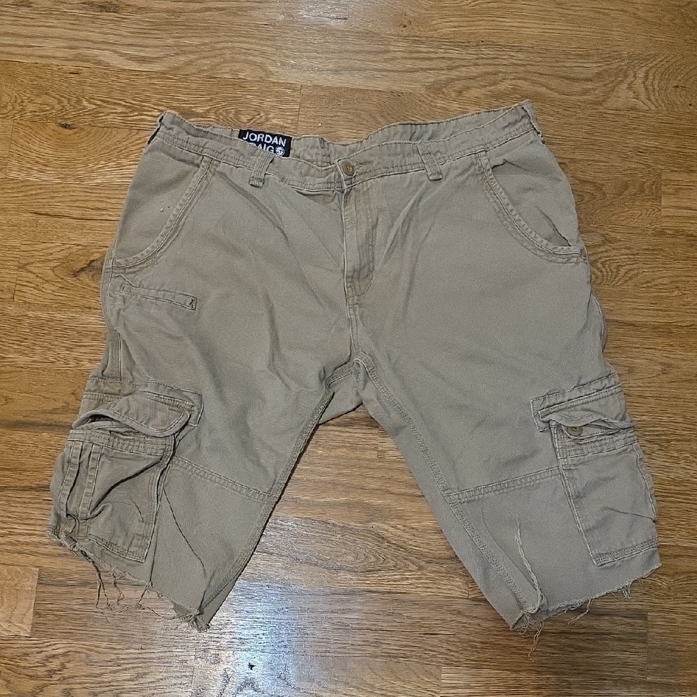 Jordan Craig Tan Cargo Shorts